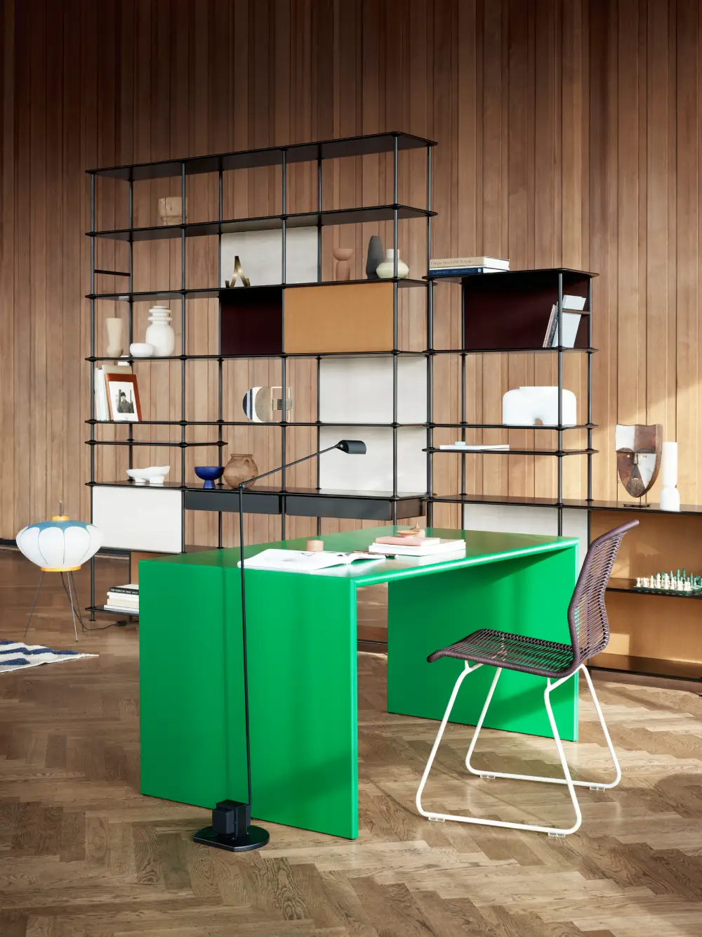 Bureau vert très peps