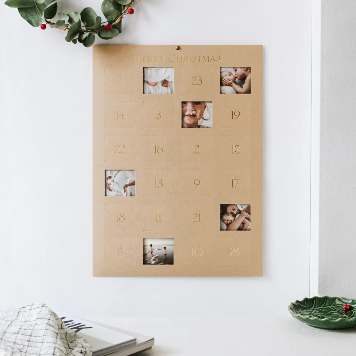 Calendrier de l'Avent photo chez Cotton Bird