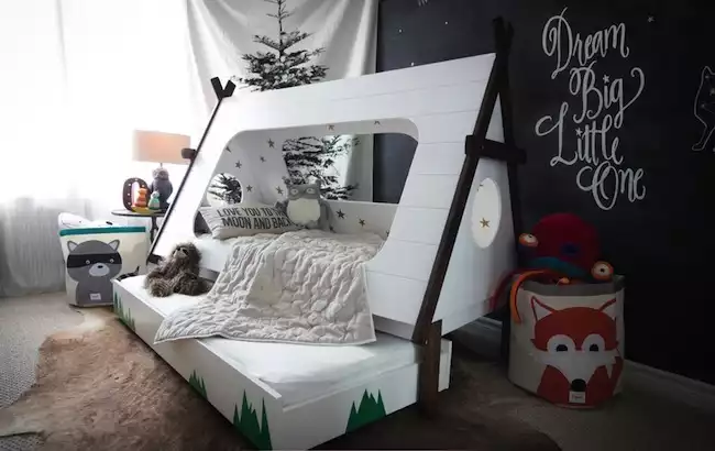 DIY d'un lit tipi