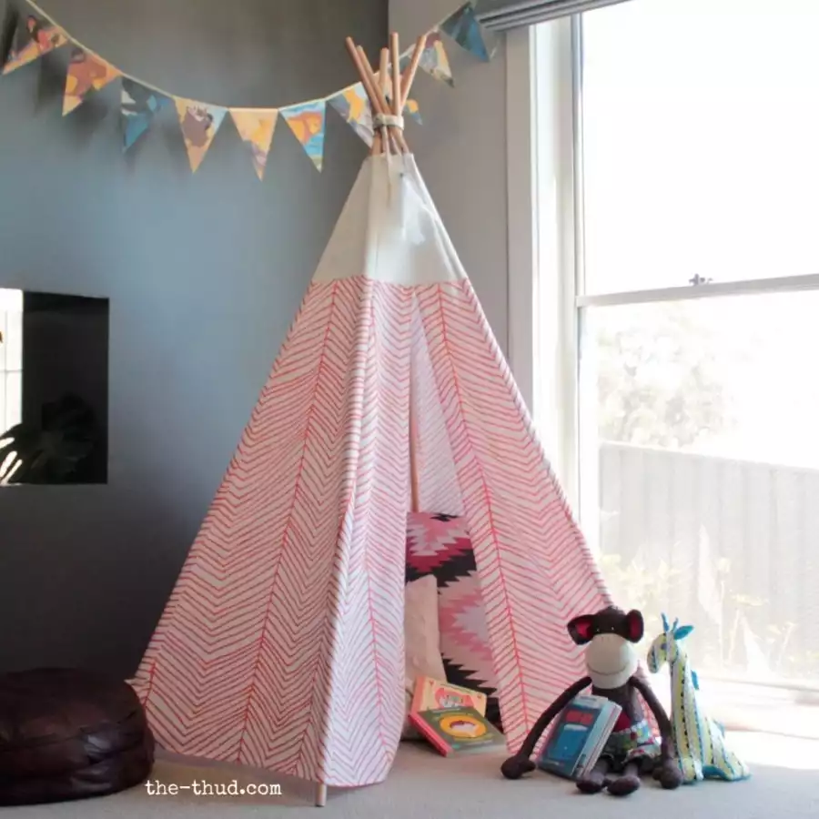 DIY tipi esprit scandinave