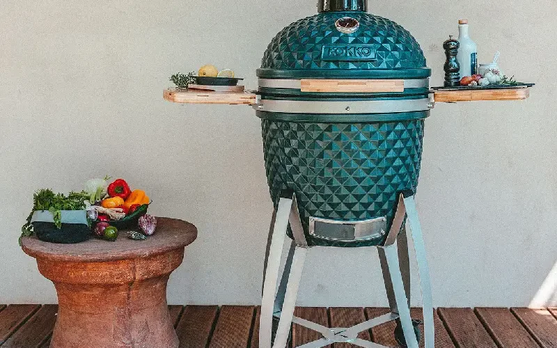 Barbecue kamado design