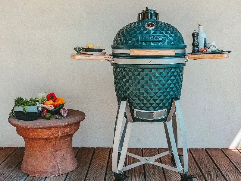 Barbecue kamado design