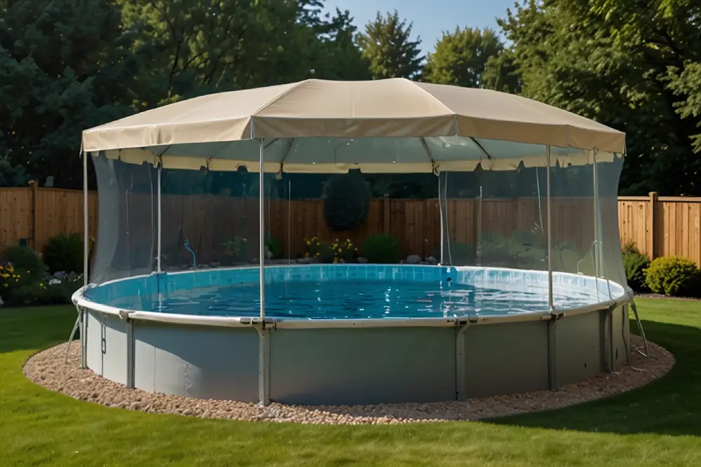 Installer un abri de piscine hors sol