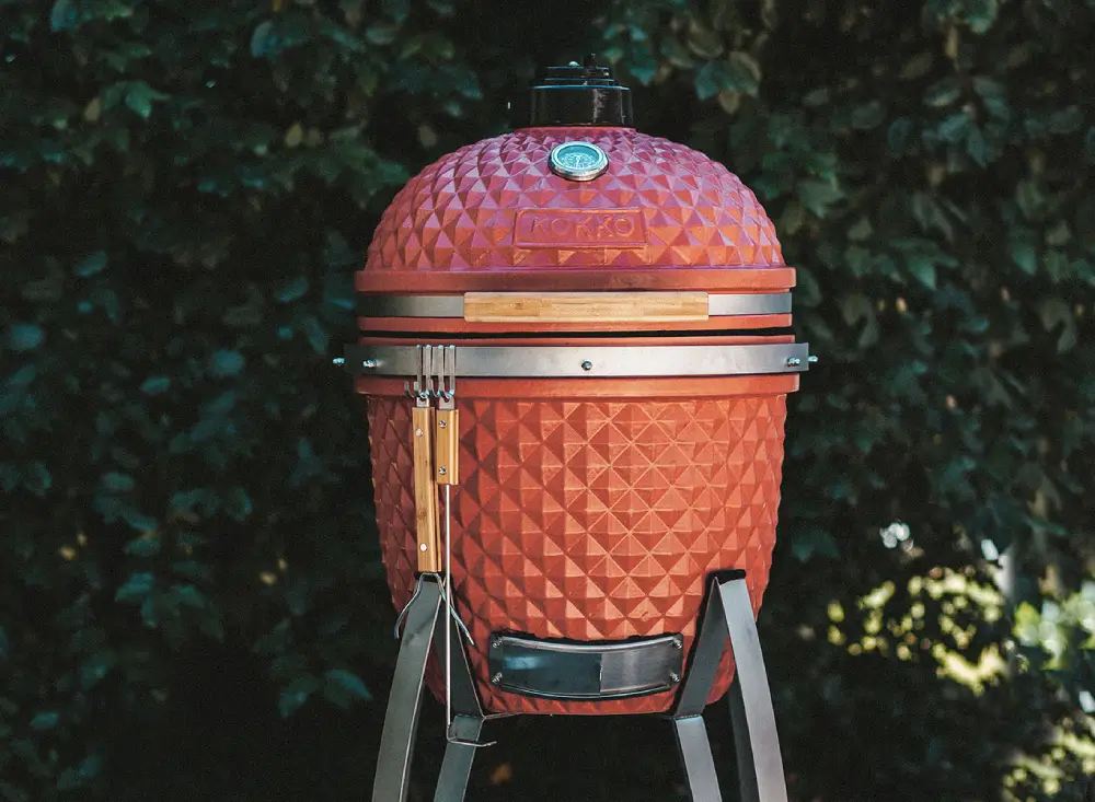 Kamado couleur corail Kokko