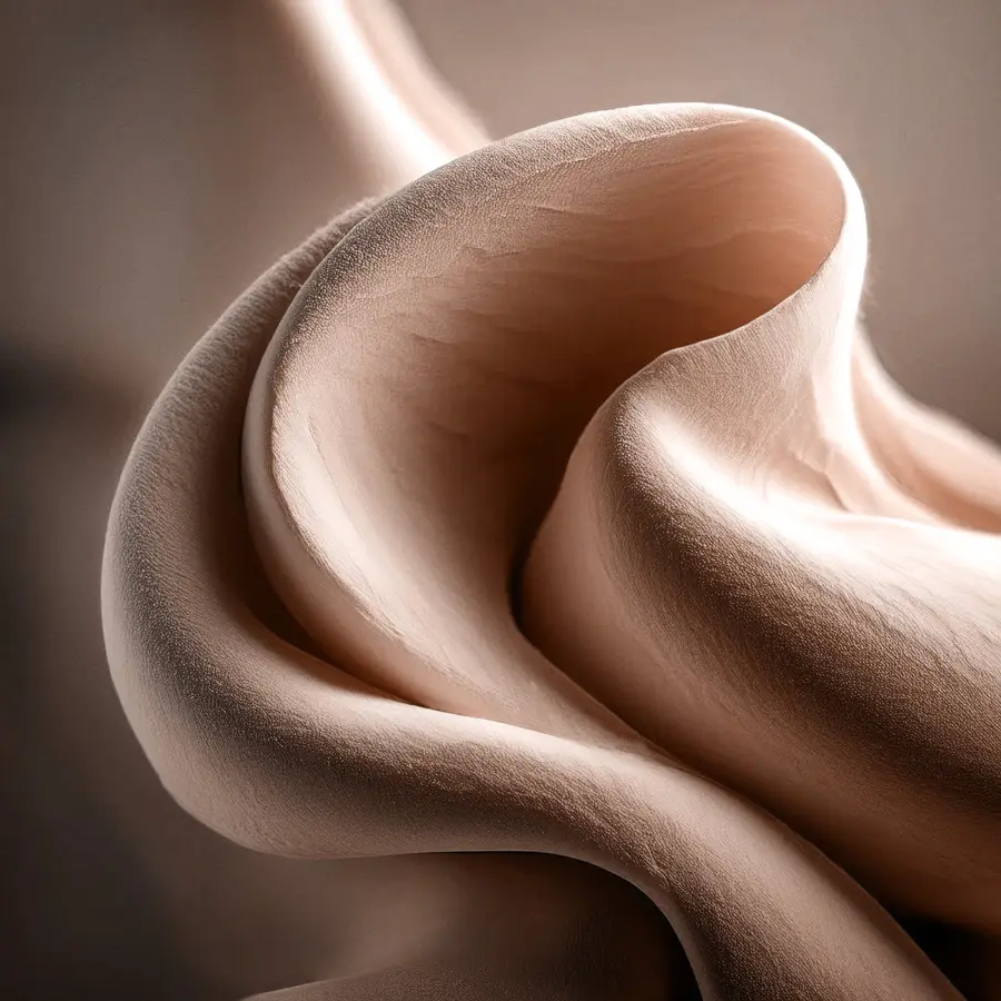 Texture organique inspiration Mocha Mousse Pantone